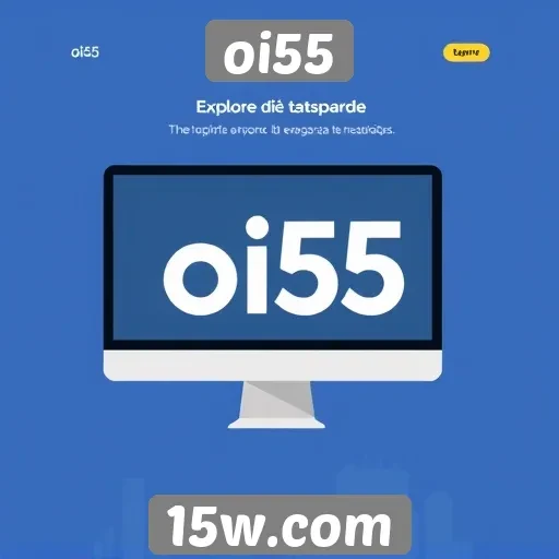 Análise da interface do usuário do site oi55